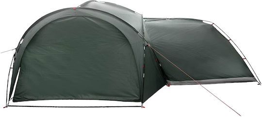 vidaXL Campingzelt Khaki 410x410x250cm