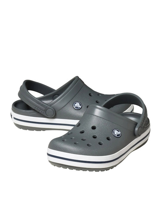 Crocband Papuci de plajă anatomici pentru copii Gri