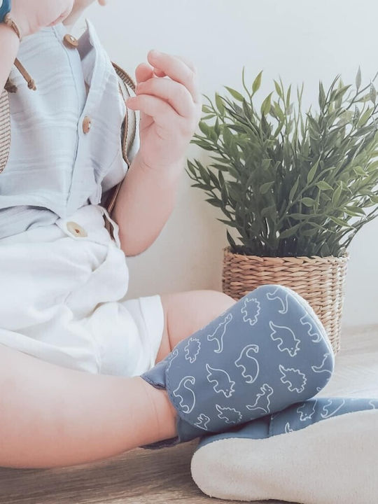 Bobux Бебешки пантофки за прегръдка Бели Soft Sole
