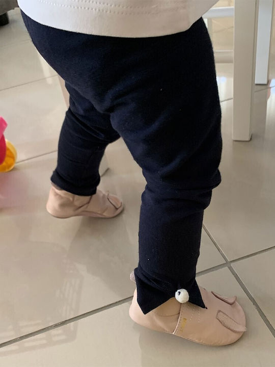 Bobux Бебешки пантофки за прегръдка Бели Soft Sole