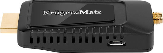 Kruger & Matz H.265 Receptor Digital Mpeg-4 Conexiuni HDMI / USB