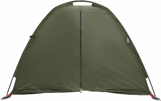 vidaXL Σκηνή Camping Igloo Ορειβασίας Χακί Αδιάβροχη 120x50x70εκ.