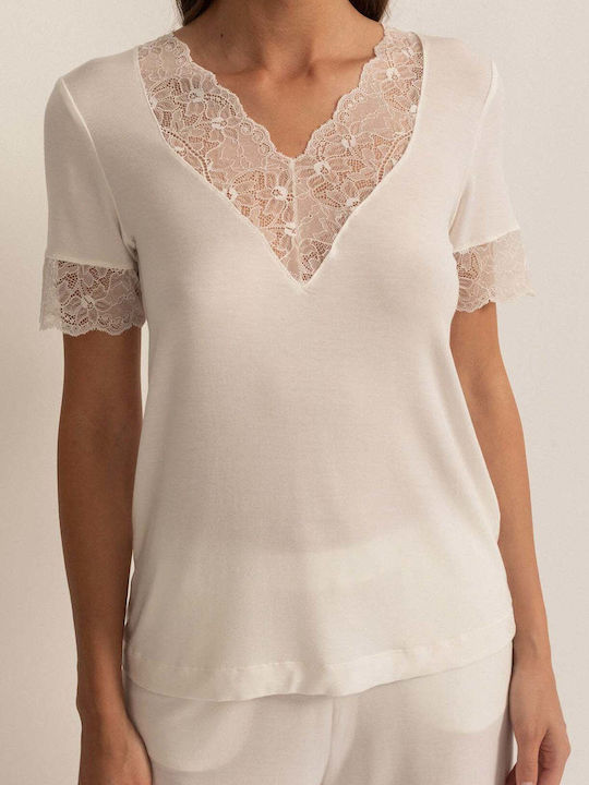Sofiaman Sommerliches Damen-Schlafanzug-Set Alma Modal