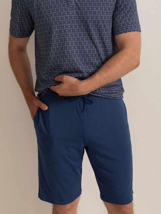 Sofiaman Sommer Herrenpyjama Bluse Baumwolle Garet