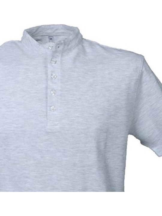 JRC Unisex Διαφημιστικό T-shirt Κοντομάνικο Ash Melange