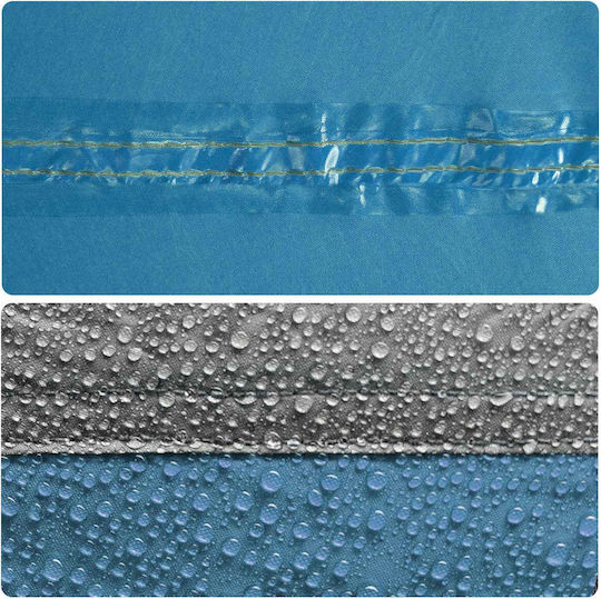 vidaXL Campingzelt Blau 600x400x268cm