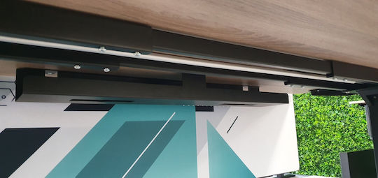 Σχάρα Οργάνωσης Καλωδίων Γραφείου 80 Cm Μαύρο 800x125x75mm