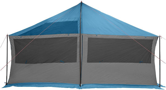 vidaXL Campingzelt Blau 600x400x268cm