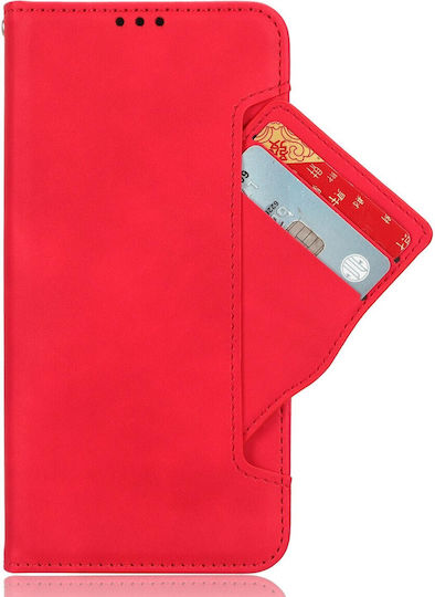 Magnet Wallet Red (TCL 50 NXTPAPER 5G / TCL 50 Pro NXTPAPER 5G)