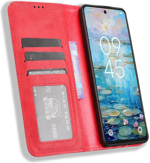 Magnet Book Red (TCL 50 NXTPAPER 5G / TCL 50 Pro NXTPAPER 5G)