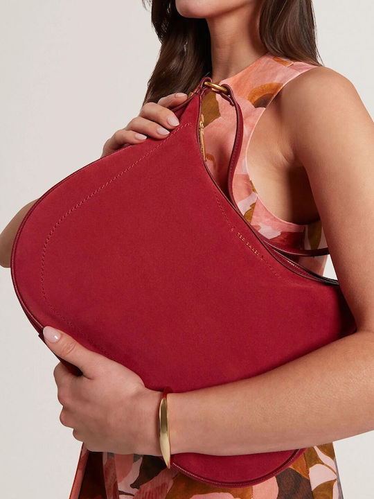 Webbing Women's Shoulder Bag Red