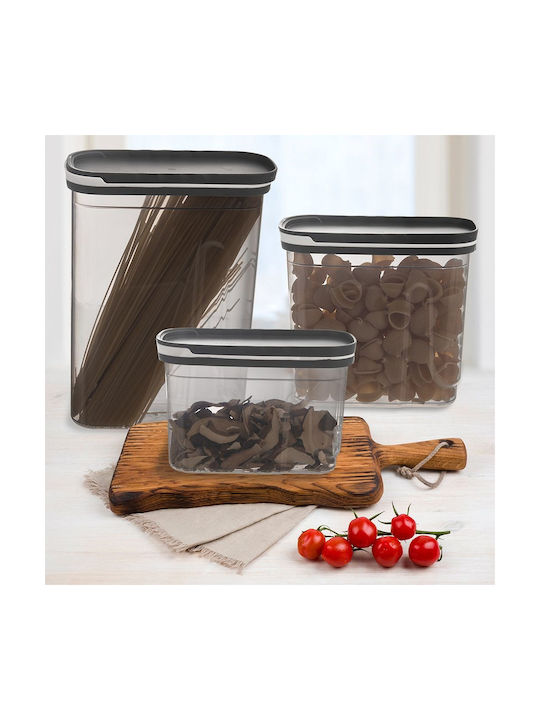 Orion Jar for Sugar / Cereals with Grey Lid 2700ml