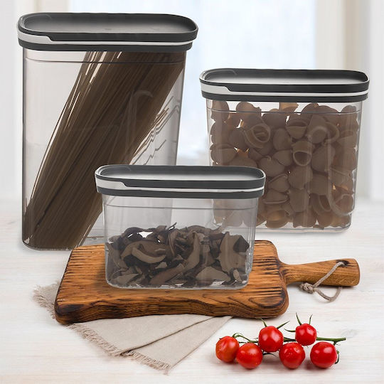 Orion Jar for Sugar / Cereals with Grey Lid 2700ml