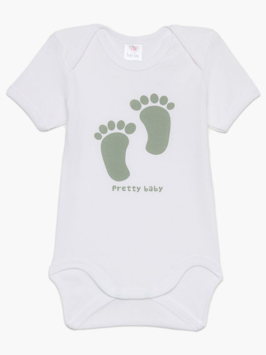 Pretty Baby Baby-Strampler Weiß