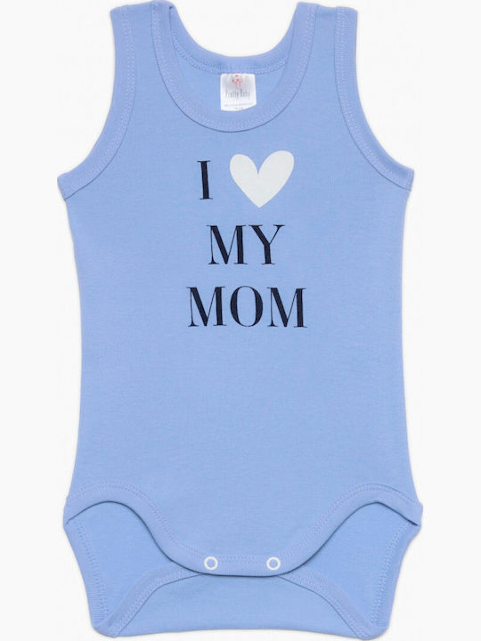 Pretty Baby Set Light Blue Bodysuits 6 Pieces