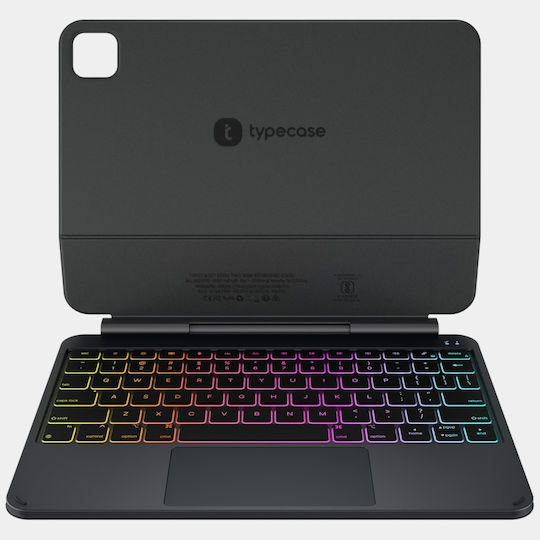 Supero Typecase Edge Pro Tablet Case Keyboard Ipad Pro 11" M4 2024 M5 2025 Black