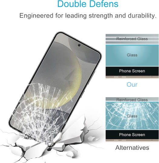 Samsung Galaxy S24 Fe 5g Tempered Glass Screen Protector 0.26mm 9h