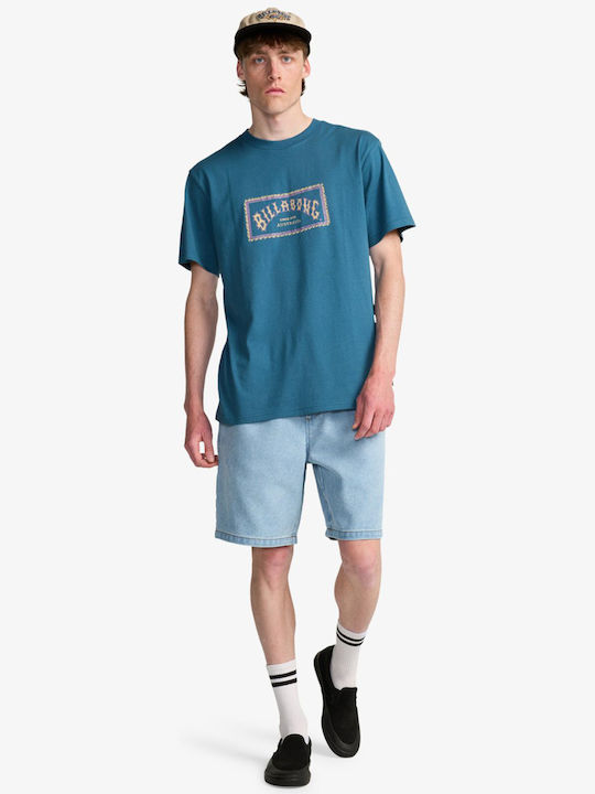 Larry Ανδρική Βερμούδα Τζιν Blue