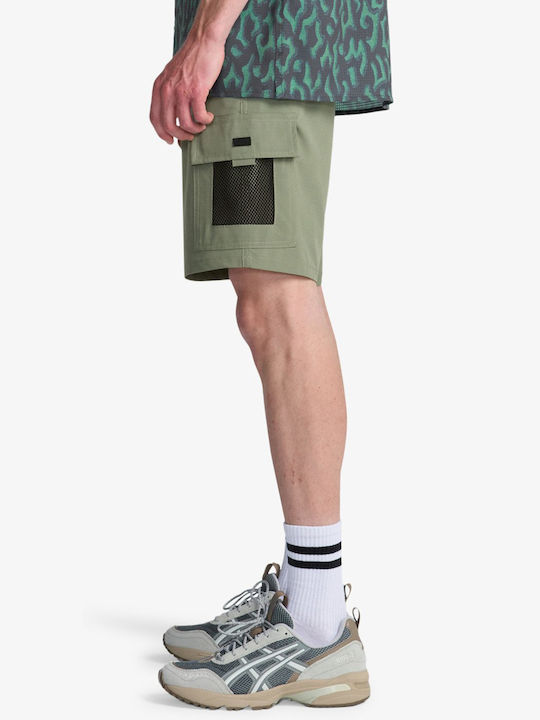 Surftrek Elastic Ανδρική Βερμούδα Cargo Khaki