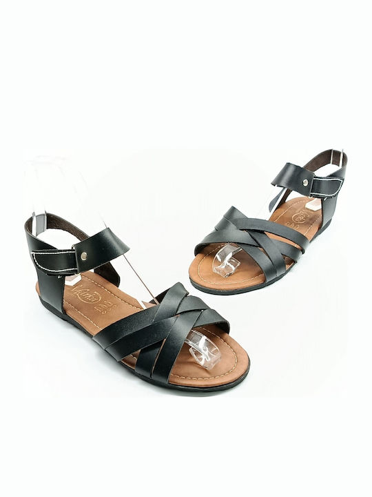 Women's Flat Sandals Black