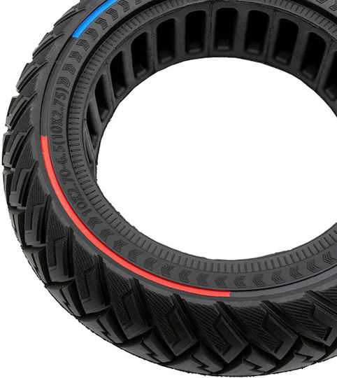 Solid Tire Electric Scooter Ewheel 10x2.75 Tricolour