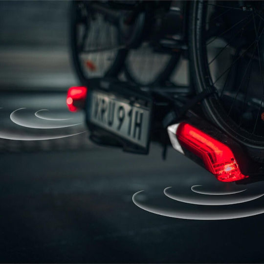 Thule Suport pentru 2 biciclete Senzori de parcare Thule Epos Parksecure 9802100 Montare pe cârlig de remorcare 13 pini Negru