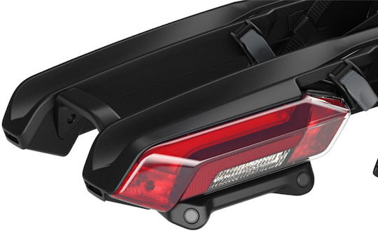 Thule Suport pentru 2 biciclete Senzori de parcare Thule Epos Parksecure 9802100 Montare pe cârlig de remorcare 13 pini Negru