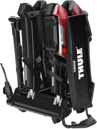 Thule Suport pentru 2 biciclete Senzori de parcare Thule Epos Parksecure 9802100 Montare pe cârlig de remorcare 13 pini Negru