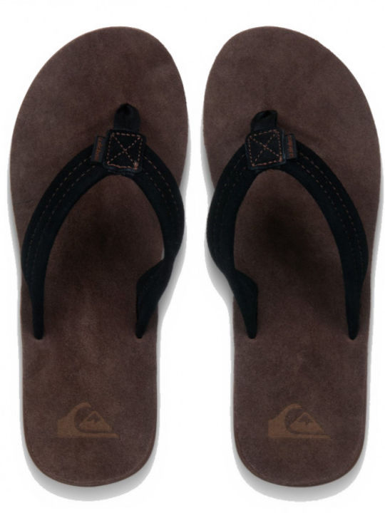 Carver Men's Anatomic Brown Flip-Flops