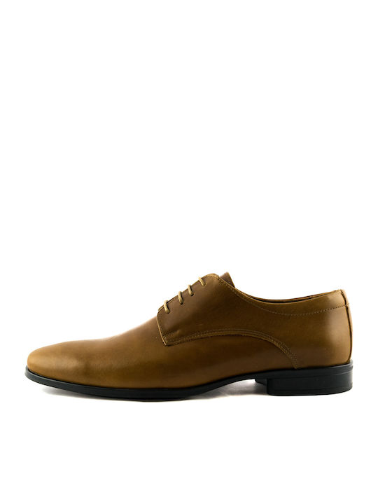 Romeo Leather Men's Casual Tabac Brown Shoes