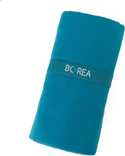 Borea Πετσέτα Microfiber Σώματος Χακί 160x80εκ.
