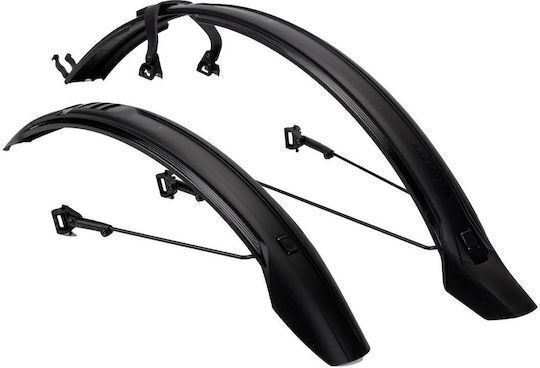 Sks Veloflexx 65 Bicycle Fenders Black Size 26"-27.5" 65 Mm