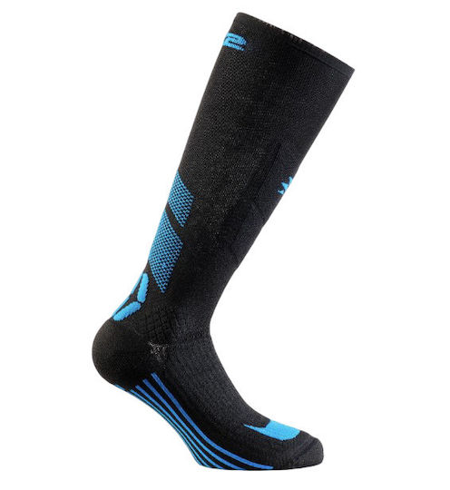 Six2 Mot V3 Cycling Socks Black-Blue