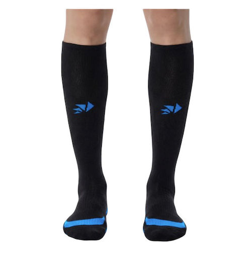 Six2 Mot V3 Cycling Socks Black-Blue