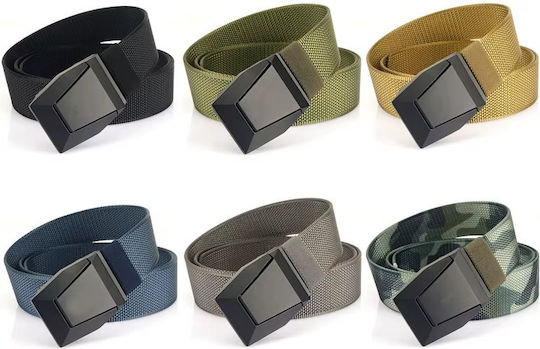 Männlicher Militärgurt Molle Robust Nylon Taktisch Öffner Bier K900 Schwarz