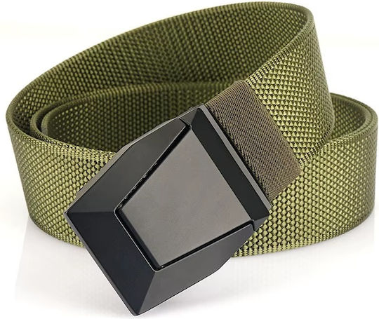 Männlicher Militärgurt Molle Robust Nylon Taktisch Öffner Bier K900 Schwarz