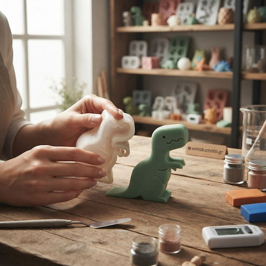 Silicone Mold Dinosaur T-Rex 11cm Candles Handmade Creations