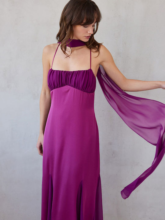 Summer Maxi Dress Purple