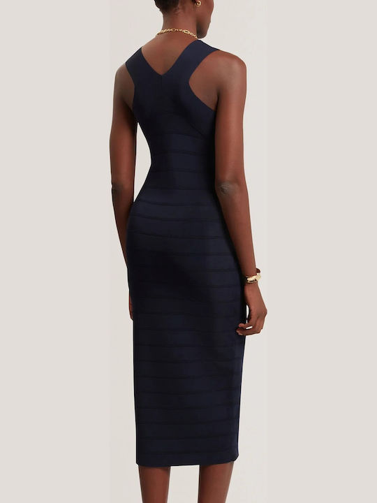 Ted Baker Sommer Abendkleid Blau 284796-Navy