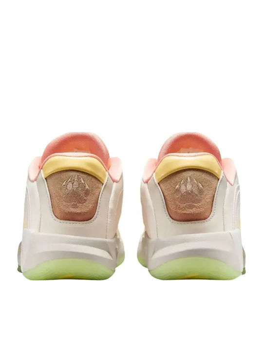Luka 4 Low Basketball Shoes Light Orewood Brown / Hemp / Tangerine Tint