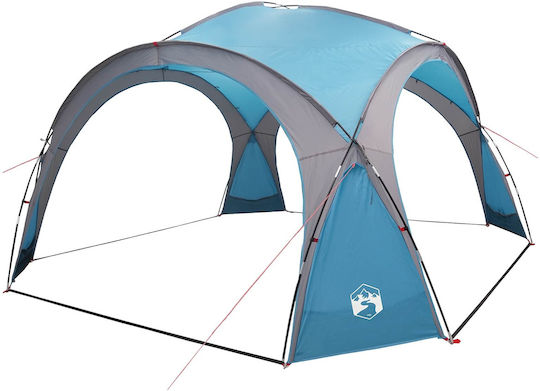 vidaXL Camping Tent Blue 410x410x250cm