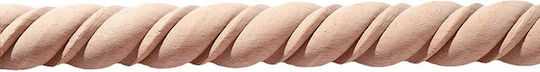 Wood Carved Trim Solid Wood 1.1x0.55x50cm Dhw-005