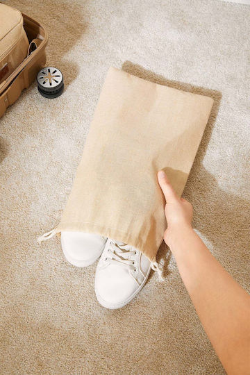 SteweHome Luggage Accessories Beige 6 Pieces