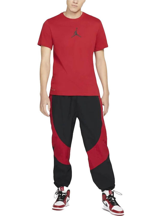 Jumpman Dri-Fit Αθλητικό T-shirt Κόκκινο