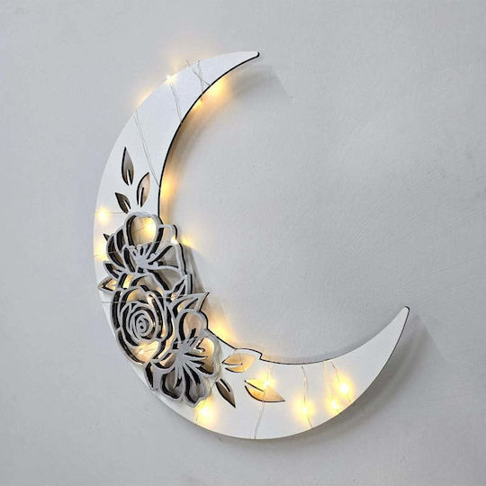 SteweHome Modern Wall Lamp with Integrated LED Silver