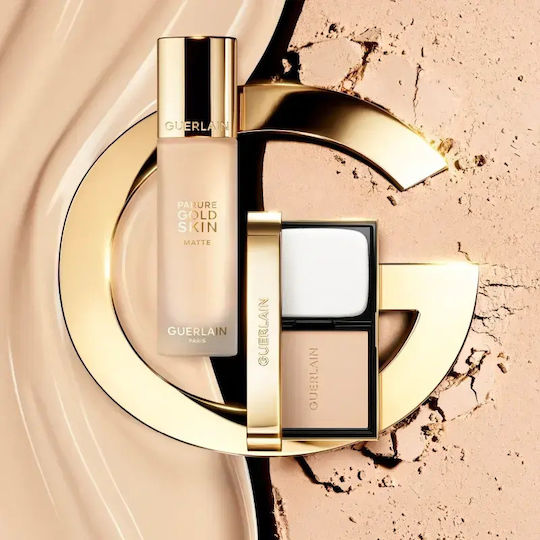 Guerlain Fond de ten compact matifiant 1w cald