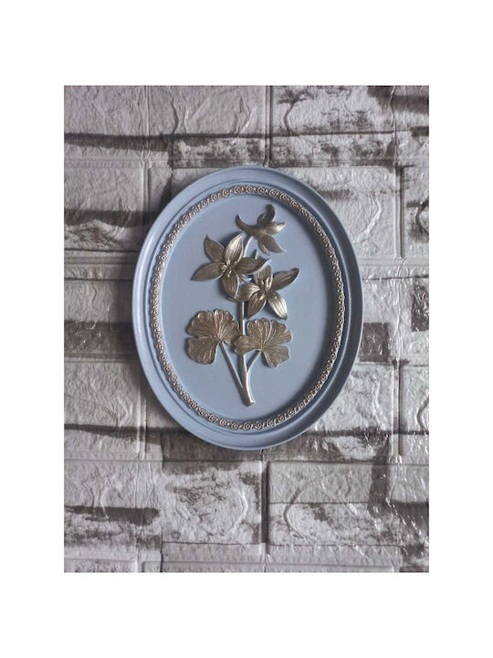 SteweHome Wall Decor Grey 21x17cm