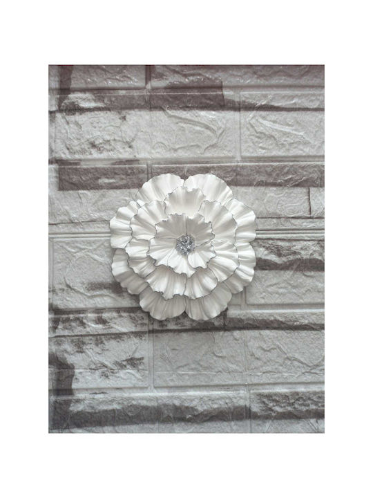 SteweHome Wall Decor Handmade White 16.5x16.5cm