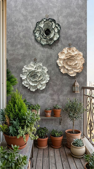 SteweHome Multicolour Wall Decor from Plastic