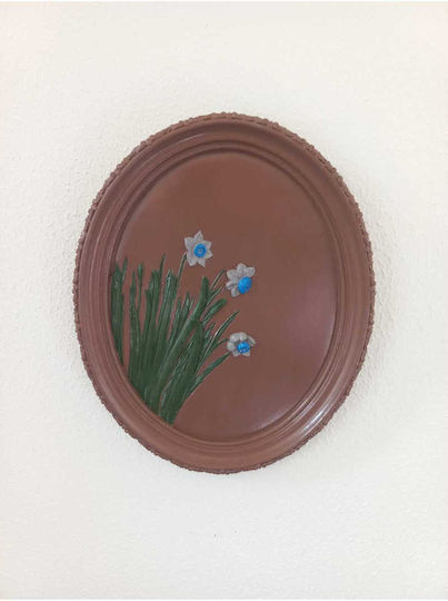 SteweHome Handgefertigte Wanddekoration Braun
